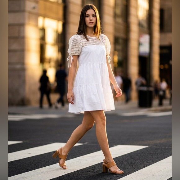 Amanda Uprichard Dresses & Skirts - Amanda Uprichard New York white Crochette   Dress